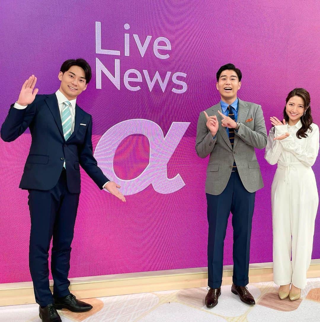 内野泰輔のインスタグラム：「いつもインスタグラムを見て下さっている皆さん  実は今月いっぱいでアナウンサーを卒業します。  Live News αのスポーツコーナーも今日の出演が最後です。  今日のオンエアも是非ご覧下さい。  #livenewsα  #スポーツコーナー  #ラスト  #感謝」