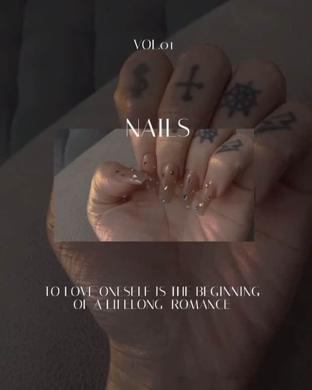 Abby Chenのインスタグラム：「💅💖」