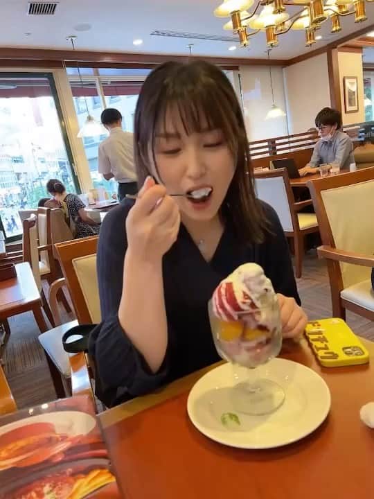 吉田実紀のインスタグラム：「#いっぱい食べる君が好き #食べるの大好き #食べる女」