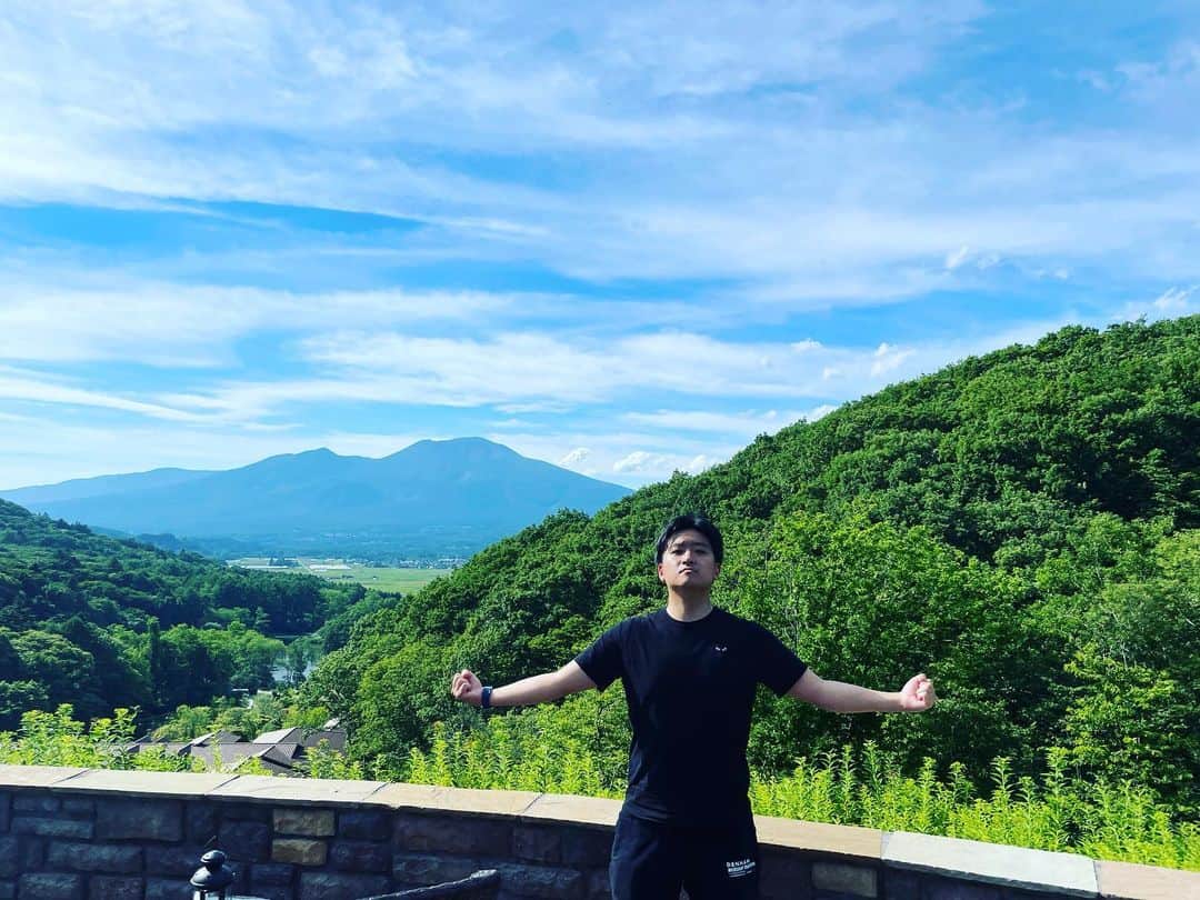 のインスタグラム：「リフレッシュ。 #緑って良いね #今日からまた頑張ります」