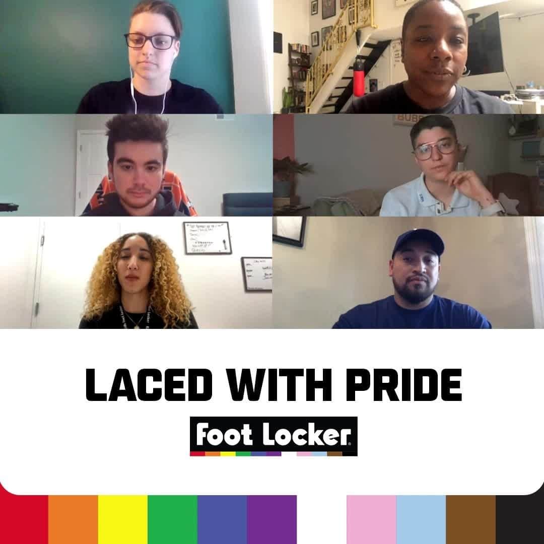 Foot Lockerのインスタグラム：「As we continue to celebrate Pride Month, our Laced With Pride ERG held a roundtable discussion with our LGBTQIA+ employees and agency partners to tell their stories, whether in the workplace or everyday life.  Stoney Michelli Love talks about working with Foot Locker to carry her brand Stuzo, feels natural, and more like a relationship than a corporate partnership. Stoney is also a former Striper, and the opportunity to once again work alongside us has been such a rewarding experience.」