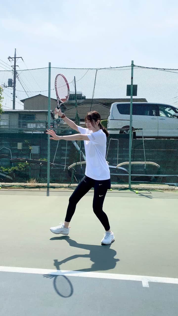 森杏奈のインスタグラム：「ㅤㅤㅤㅤㅤㅤㅤㅤㅤㅤㅤㅤㅤ ㅤㅤㅤㅤㅤㅤㅤㅤㅤㅤㅤㅤㅤ @3vition さんの動画に出演させていただきました🎾 ㅤㅤㅤㅤㅤㅤㅤㅤㅤㅤㅤㅤㅤ ご覧の通りとてもフォームがダサいですが とても楽しかったのでよかったらみてくださいჱ̒  ｰ̀֊ｰ́ ) ㅤㅤㅤㅤㅤㅤㅤㅤㅤㅤㅤㅤㅤ テニスたのすぃ〜！！！ ㅤㅤㅤㅤㅤㅤㅤㅤㅤㅤㅤㅤㅤ」