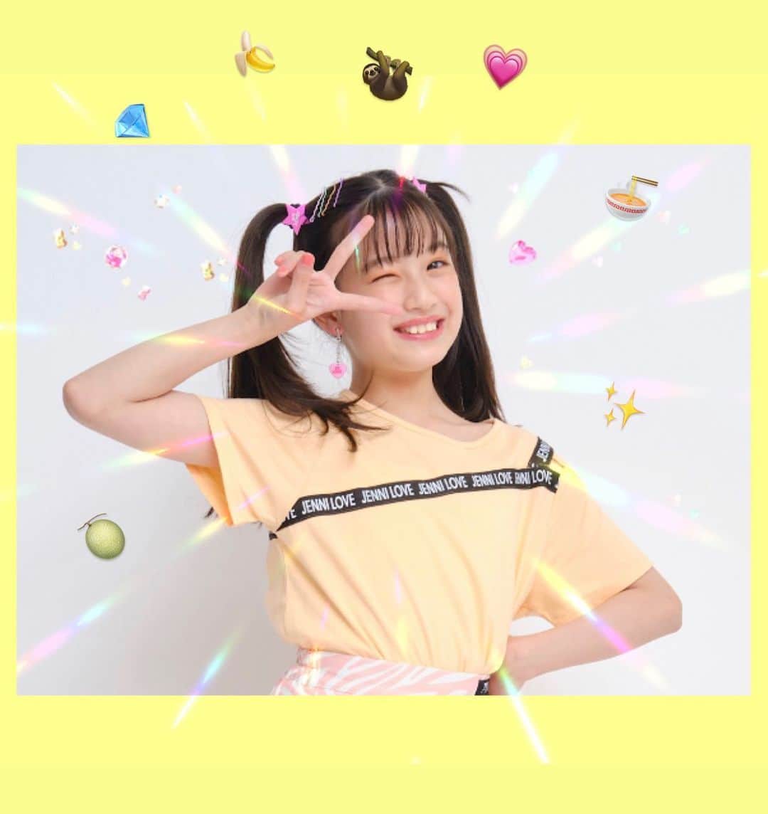 ニコ☆プチのインスタグラム：「🍌🍜🍈✨ みんなお待たせ〜⭐️⭐️ 今日からスイコちゃんがインスタグラムをはじめましたよ〜💖💕 フォローよろしくおねがいしますっ♪  @suiko__kawase   #川瀬翠子 #ニコプチ」