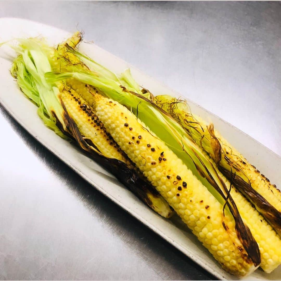 外村久美子さんのインスタグラム写真 - (外村久美子Instagram)「・ ご馳走様でした🌽🌽🌽 #ヤングコーン」7月1日 19時58分 - kummy153