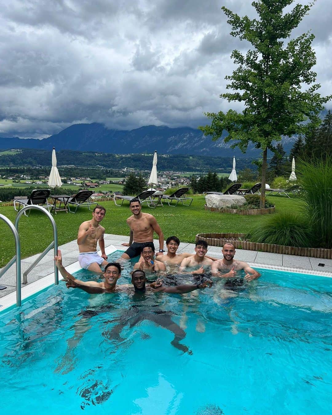 橋岡大樹のインスタグラム：「キャンプ頑張ります💪 Training camp in Austria  #トレーニングキャンプ #trainingcamp  #オーストリア #頑張ろう #橋岡大樹」