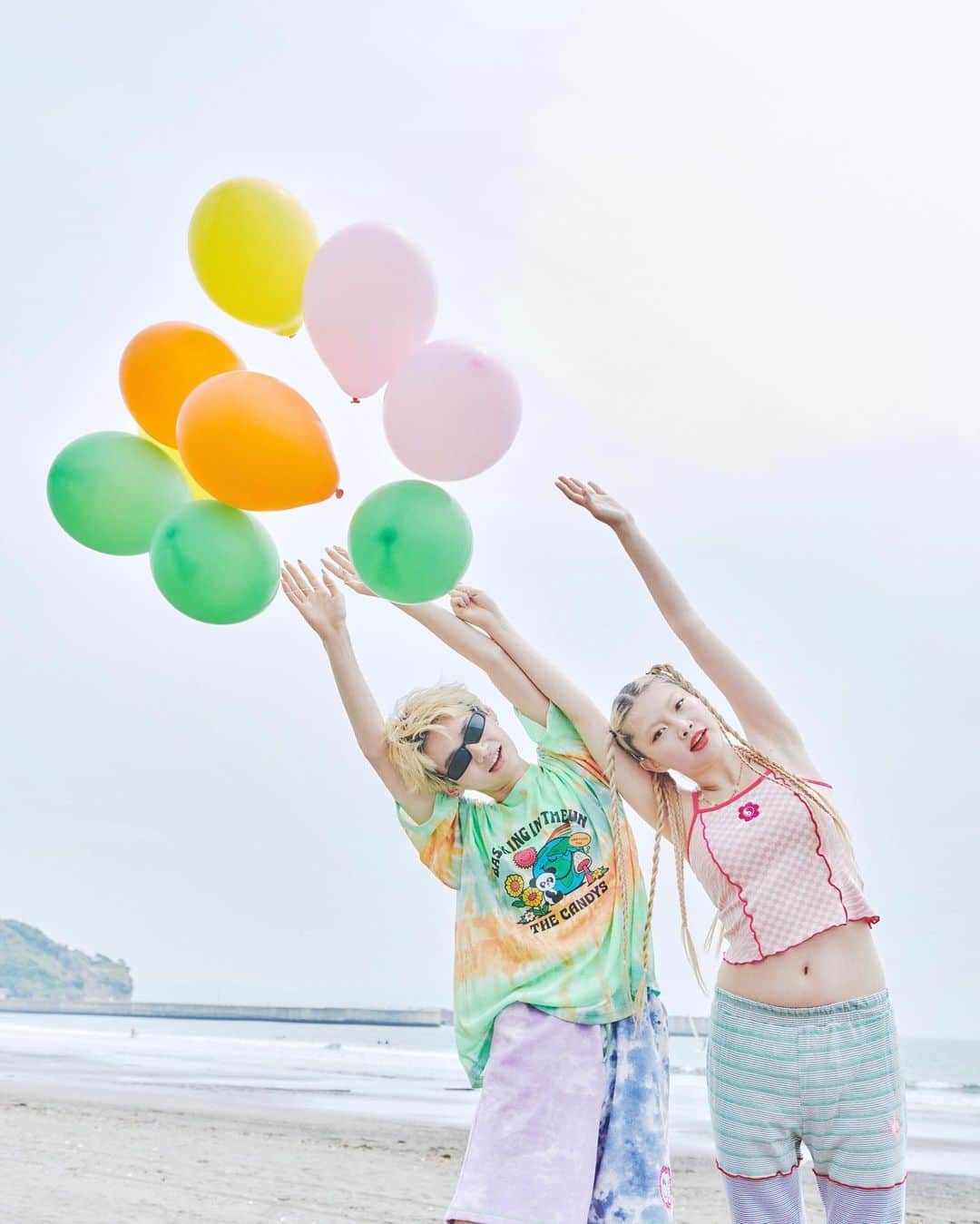 板橋よしえのインスタグラム：「-𝗟𝗨𝗖𝗜𝗔 𝗮𝗻𝗱 𝗡𝗢𝗦𝗘𝗥𝗜𝗡- 𝗖𝗮𝗻𝗱𝘆 𝗦𝘂𝗺𝗺𝗲𝗿 𝗩𝗮𝗰𝗮𝘁𝗶𝗼𝗻 ・・・・・・・・・・・・・・・・・・・・・・・・・ @lucia.o0 & @noserln」