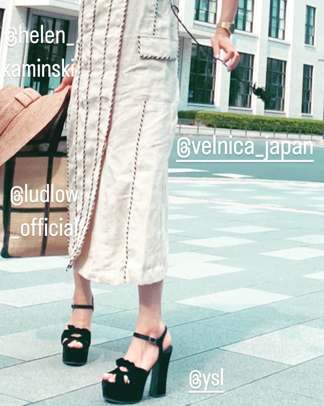 風間ゆみえさんのインスタグラム写真 - (風間ゆみえInstagram)「これで新幹線に乗るの？って驚かれたけど、とても歩きやすくて、今日選んだ服はこれくらいのバランスで着こなしたいのです☺️   @velnica_japan  @salon_y.official  #yumie_k_style」7月2日 11時03分 - yumie_kazama