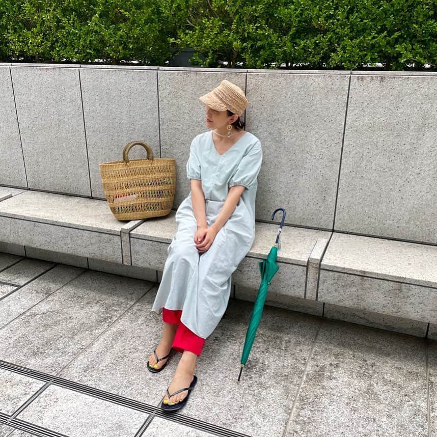 田中美里のインスタグラム：「今日も暑かったですねぇ。  お互いに熱中症に気をつけて 過ごしましょうね。  #良い週末を」