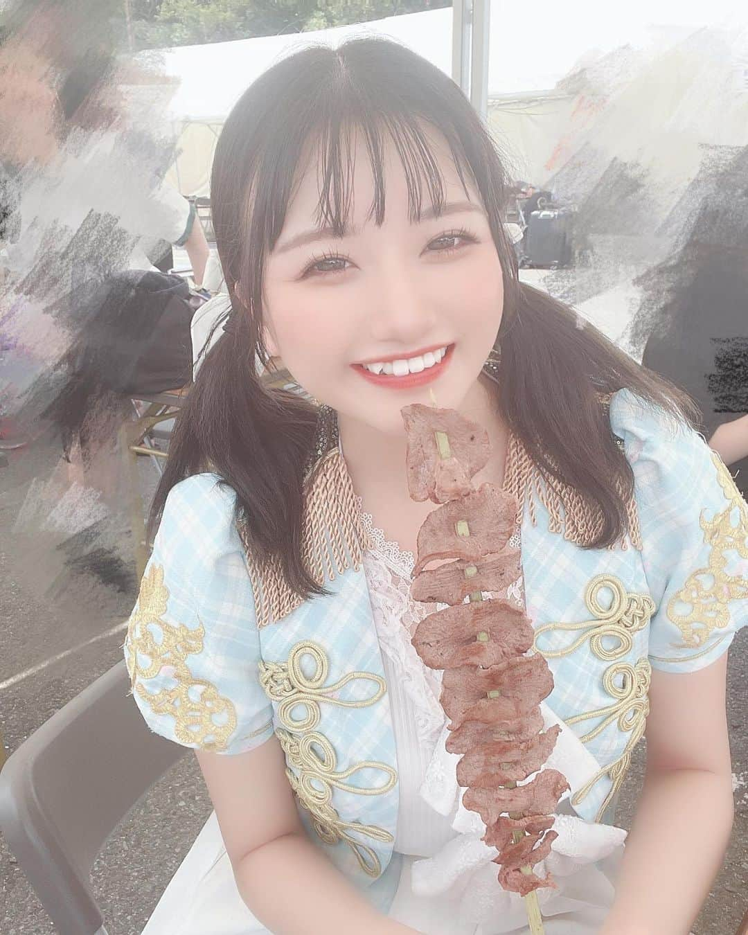 夢実あすかさんのインスタグラム写真 - (夢実あすかInstagram)「お肉たくさん幸せ😋🍖 ．  ．  ．  ． #アイドル#ツインテール#自撮り#自撮り界隈 #自撮り女子#笑顔#被写体#アイドル衣装#夏フェス#地下アイドル#地下アイドル好きな人と繋がりたい#推してください#タン塩#牛タン串#夏#今日のコーデ#八重歯#패션#좋아요 #셀카#japanesegirl#japaneseidol#instalike#instagood#dailylook#selfie#followforfollowback#me#style#smile」7月2日 20時23分 - asukadayou213