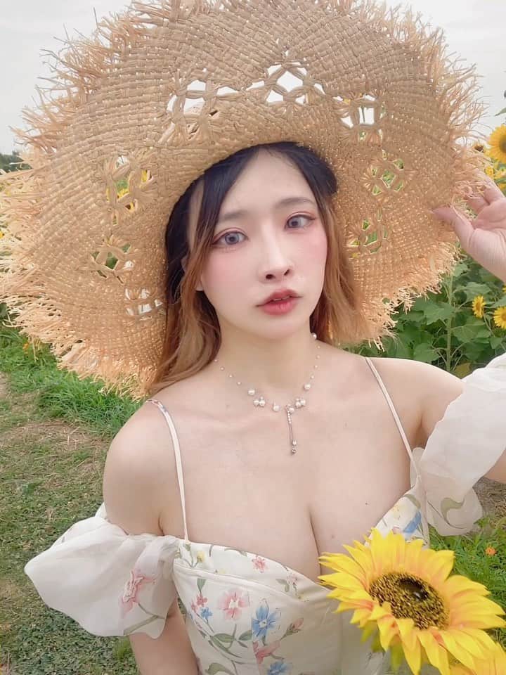 EROKOのインスタグラム：「向日葵🌻」