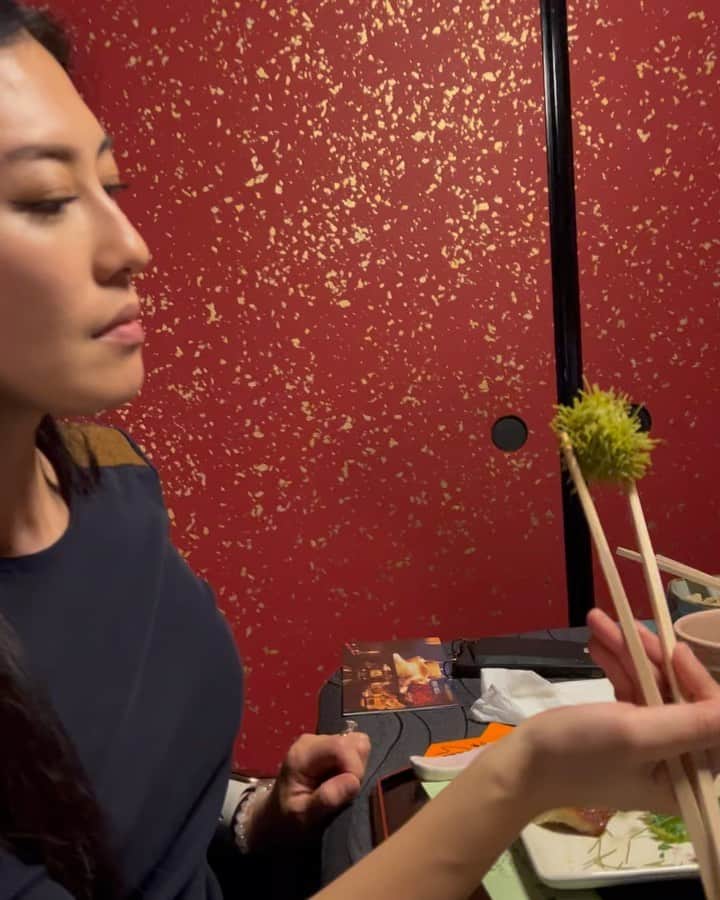 矢吹春奈のインスタグラム：「My first time shojin cuisine experience in Kyoto. It was amazing 🤩」