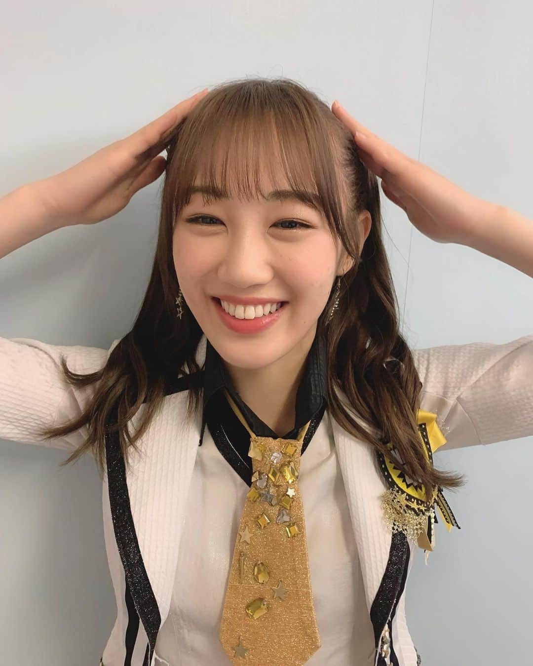南羽諒さんのインスタグラム写真 - (南羽諒Instagram)「高めツインテール💟   #アイドル  #nmb48」7月3日 21時11分 - __haasa.m__