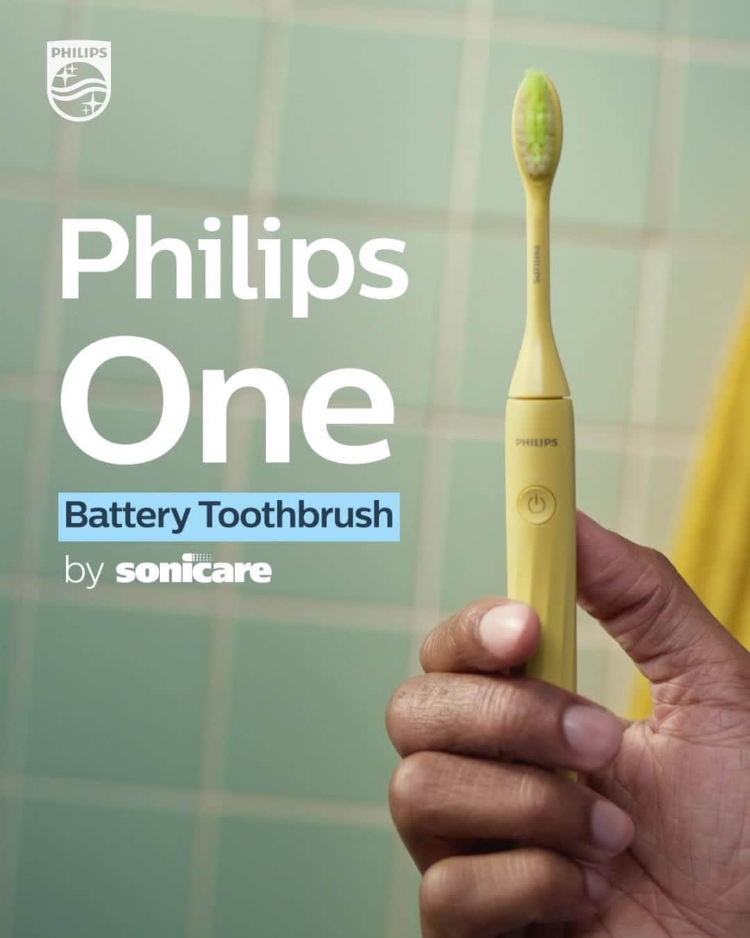 Philips Sonicareのインスタグラム：「Are you gearing up for a summer of adventures? ☀️🏖 Don’t leave your #PhilipsOne by Sonicare behind! With its sleek, lightweight design and portable case, it’s always ready when you are. #PhilipsSonicare #OralHealth」