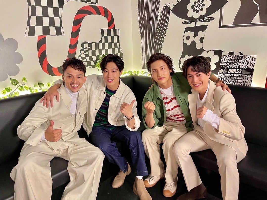 間宮祥太朗のインスタグラム：「東方神起×難破兄弟 素晴らしい出会いに奇跡のE.T. 最高でした！！」