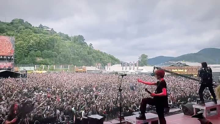 Kazuki Takemuraのインスタグラム：「@resurrectionfest 🔥🔥🔥」