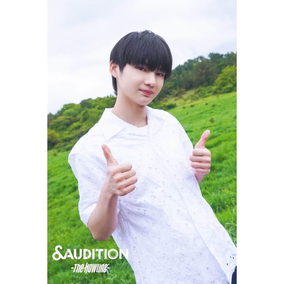 ＆AUDITION - The Howling -のインスタグラム：「◤　BEHIND PHOTO - HIKARU　◢ &AUDITION - The Howling -  2022.7.9 (SAT) 13:30 JST On Air  #andAUDITION #HIKARU」
