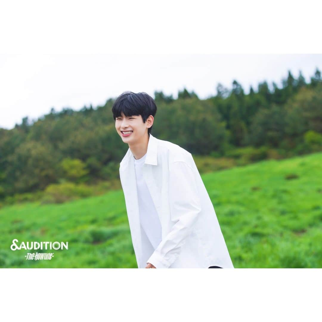 ＆AUDITION - The Howling -のインスタグラム：「◤　BEHIND PHOTO - JUNWON　◢ &AUDITION - The Howling -  2022.7.9 (SAT) 13:30 JST On Air  #andAUDITION #JUNWON」