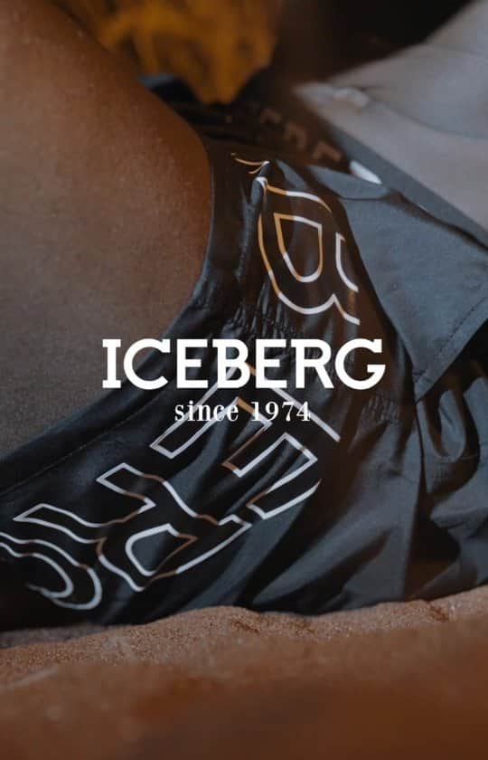 アイスバーグのインスタグラム：「Don't wait, jump in the ICEBERG ss22 swimwear collection. The ideal beachwear for heading to the beach or the local swimming pool. Choose your favorite in store and at iceberg.com」