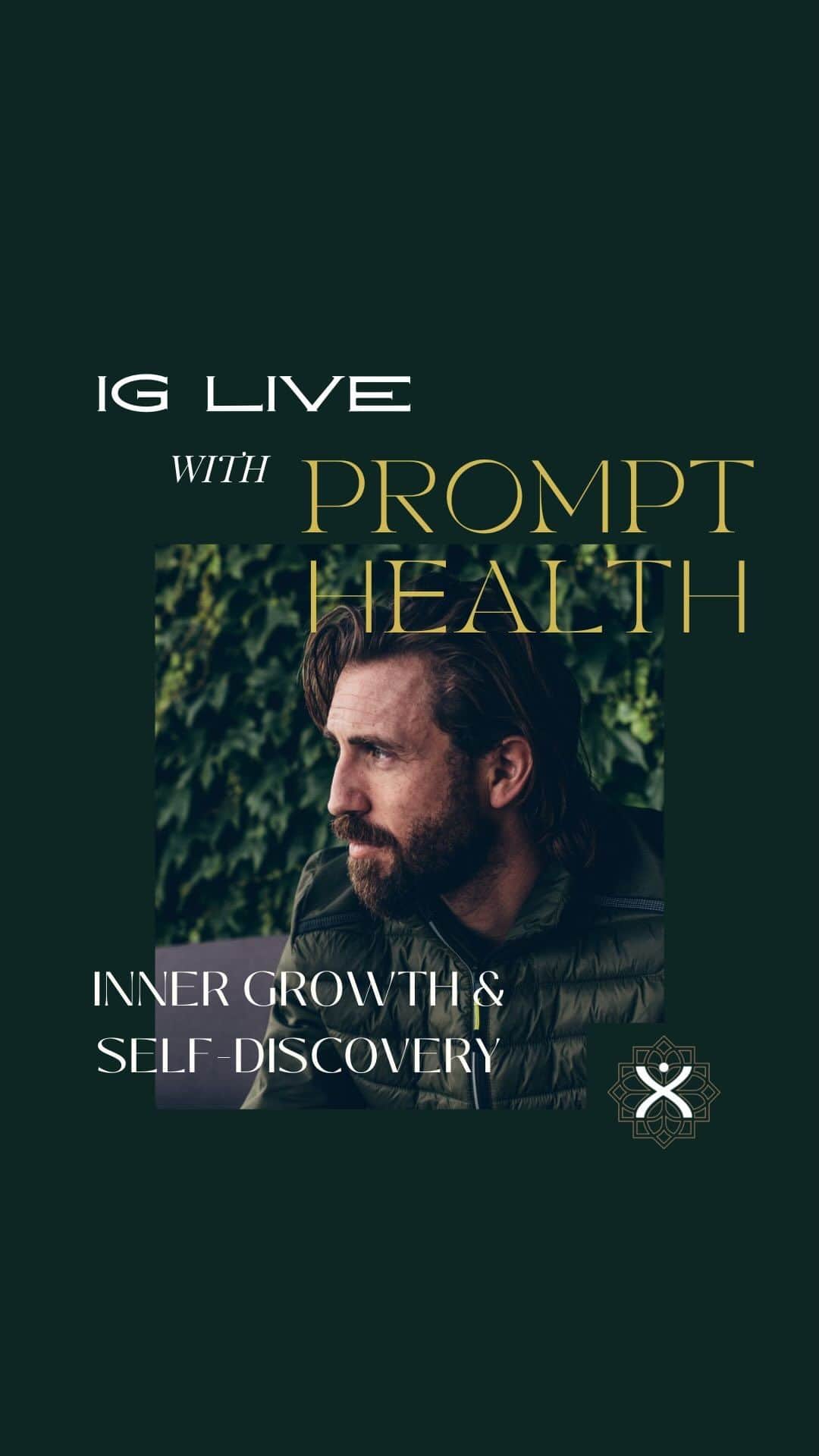 ディラン・モスコビッチのインスタグラム：「In this IG Live, @hediehsafiyari interviewed me for @prompthealth about healing and the path of inner growth and self-discovery.   Thanks so much for having this conversation and for sharing these beautiful and important messages!」