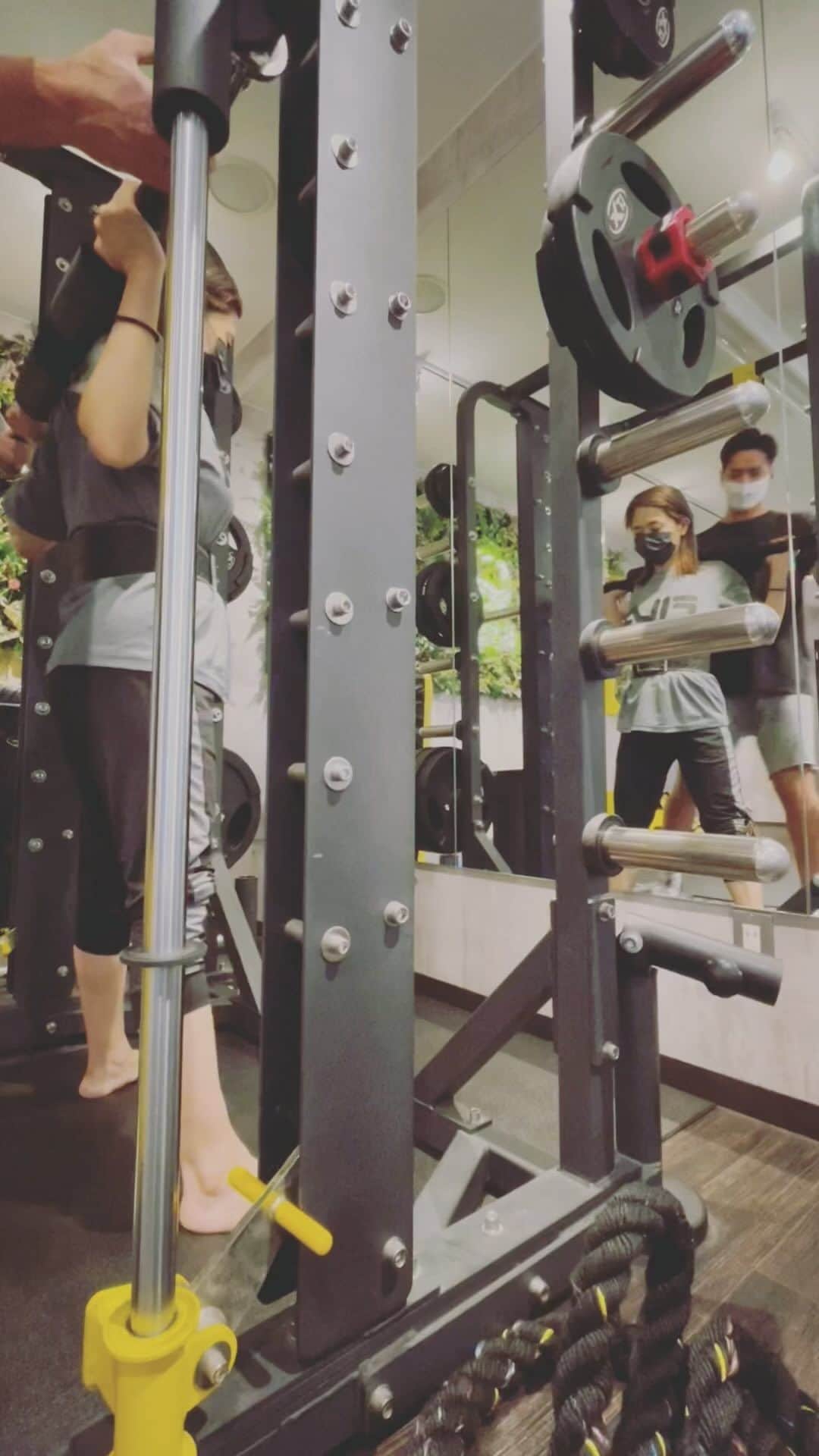 蒼井そらのインスタグラム：「Workout today. Twice a week…」