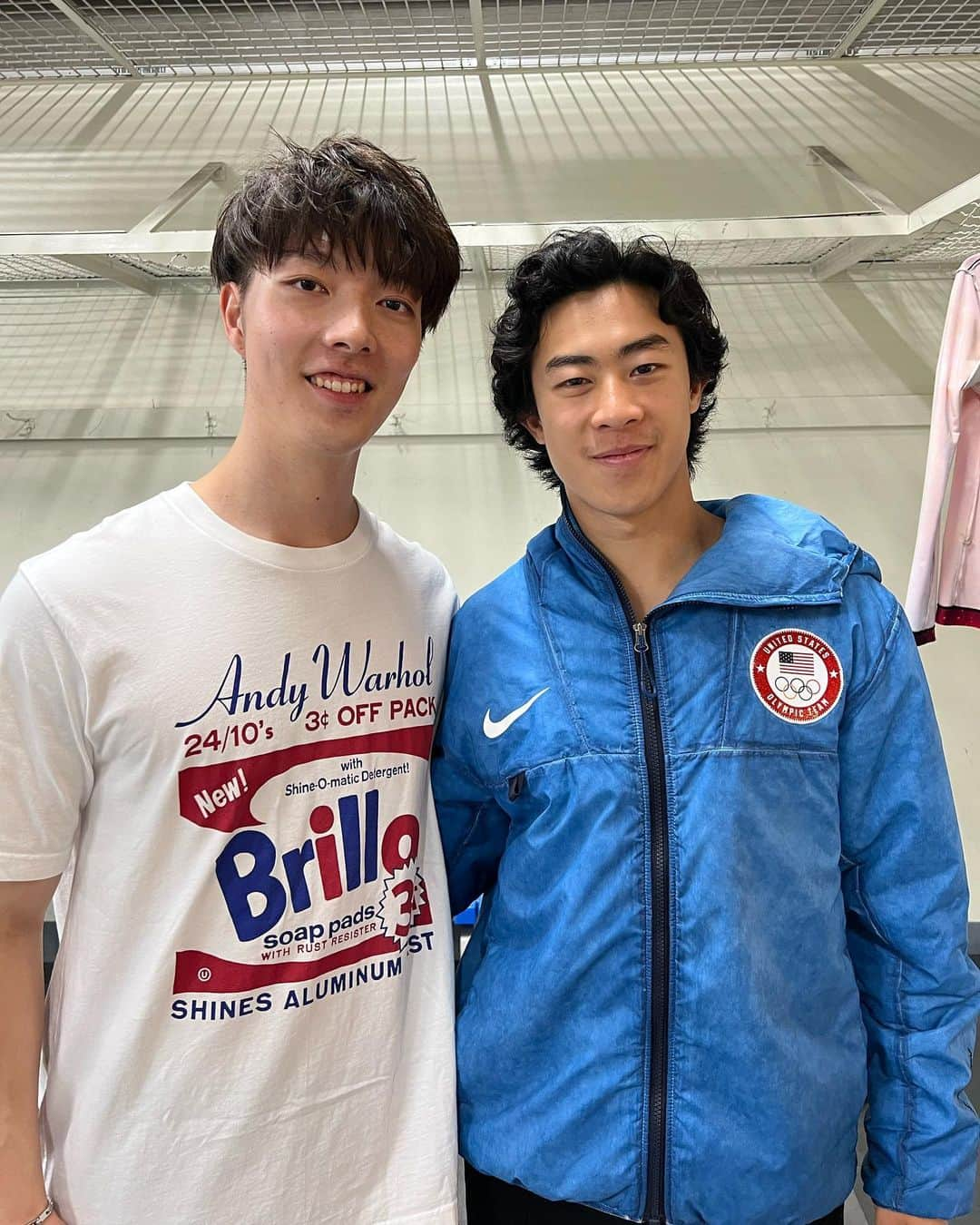 市橋翔哉のインスタグラム：「ロケットマン大好きやから興奮した🫠   #nathanchen  #doi #😎🤟🤙」