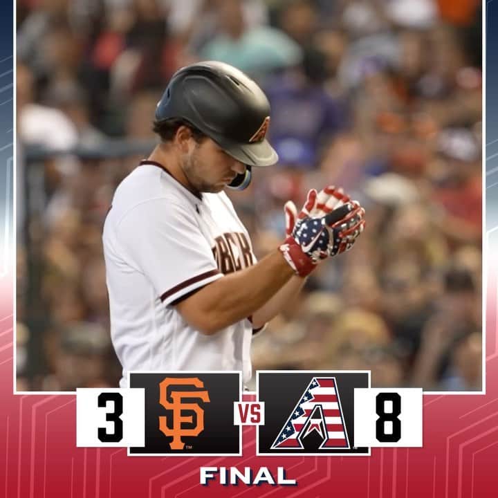 アリゾナ・ダイヤモンドバックスのインスタグラム：「WINdependence Day. 🥳」