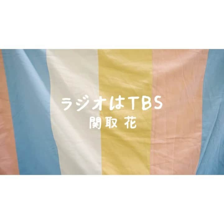 関取花のインスタグラム：「＼📻そして本日📻／  TBSラジオ『パンサー向井の#ふらっと』代打出演中に、『ラジオはTBS』のMVが公開されました🎉  向井さん、各曜日パートナーの皆さん、スタッフさん総出演のドキュメンタリーです。(私はADとして登場しております)  「ラジオっていいな」「パンサー向井の#ふらっと 聴いてみよう」と思って貰えたらそれが私の幸せです。  絶対観てね。ストーリーズにリンク貼っておきます🔗  #ふらっと954 #TBSラジオ #また会いましたね」