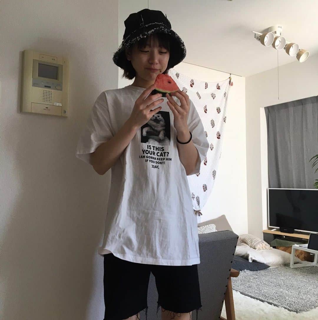 のインスタグラム：「🍉」