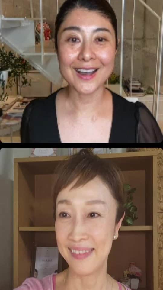 間々田佳子のインスタグラム：「顔の学校マイメソットアカデミー 火曜日担当みさこインストラクターと インスタライブです！  コアフェイストレーニングの魅力 お届けしています。  貴女の未知なる魅力を引き出す コアフェイストレーニングです  みんな自分の輝き方が分かってないかも 私達にそのコツを 伝授させてください❤️😊✨  レッスンはURLから↑↑↑」