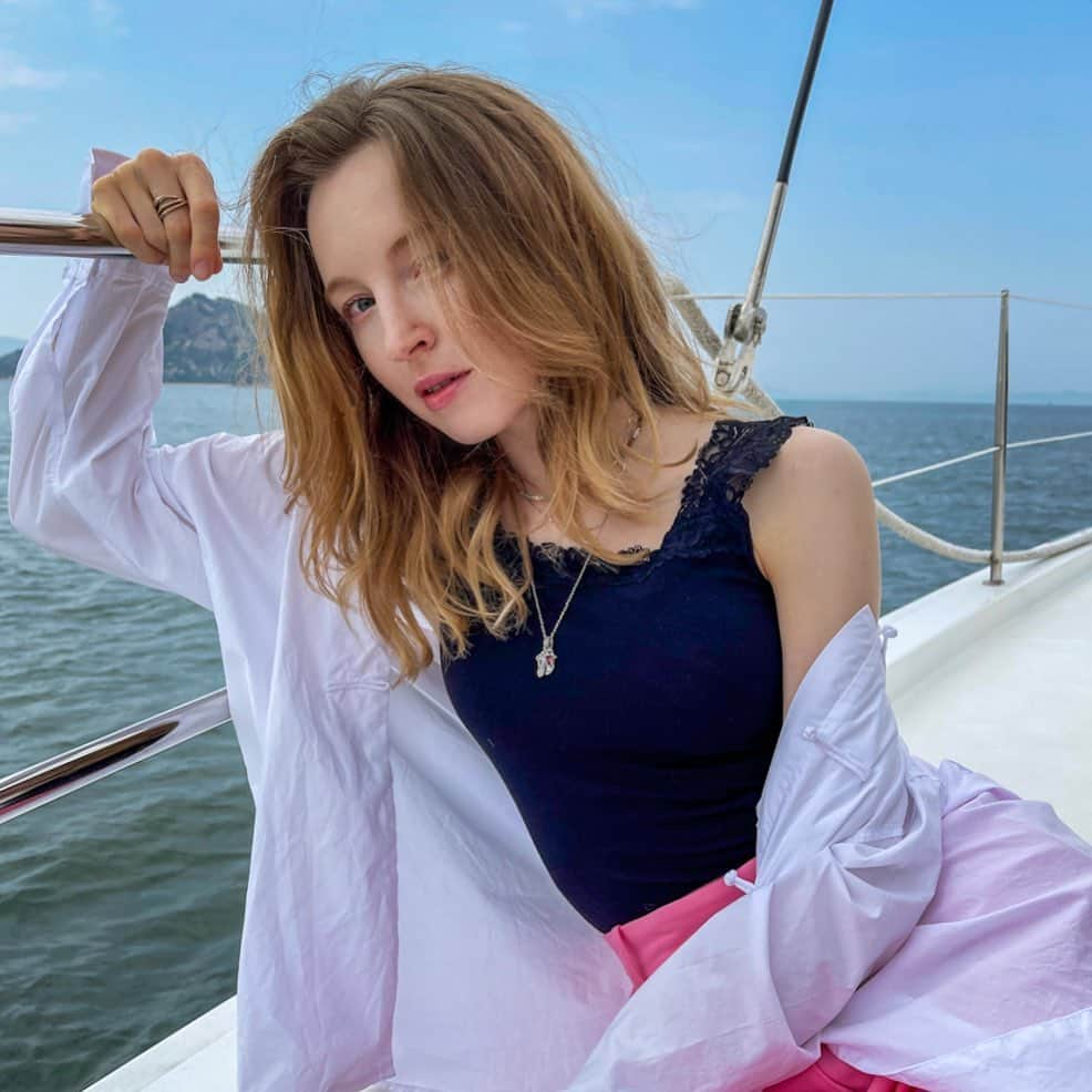 Lisaのインスタグラム：「From my little cruise 🛥」