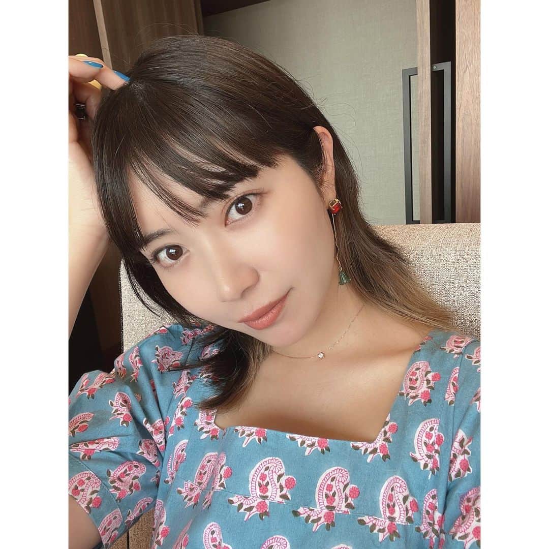 梅村妃奈子のインスタグラム：「. ☺️🫶💘 @szblockprints」