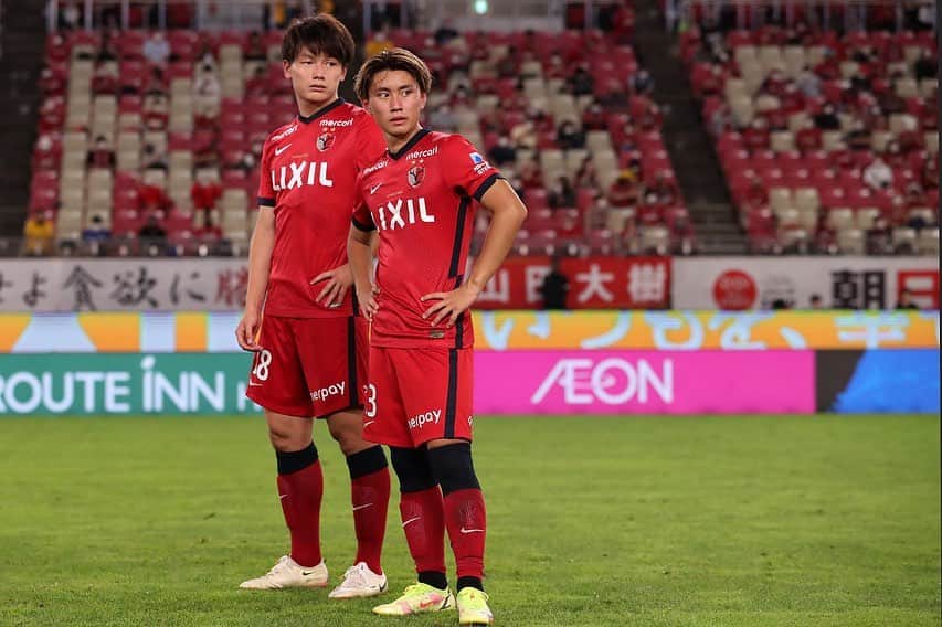 荒木遼太郎のインスタグラム：「. どんなパスもアシストに変えてくれた。 最高に楽しかった  また必ずどこかで！  #鹿島アントラーズ」