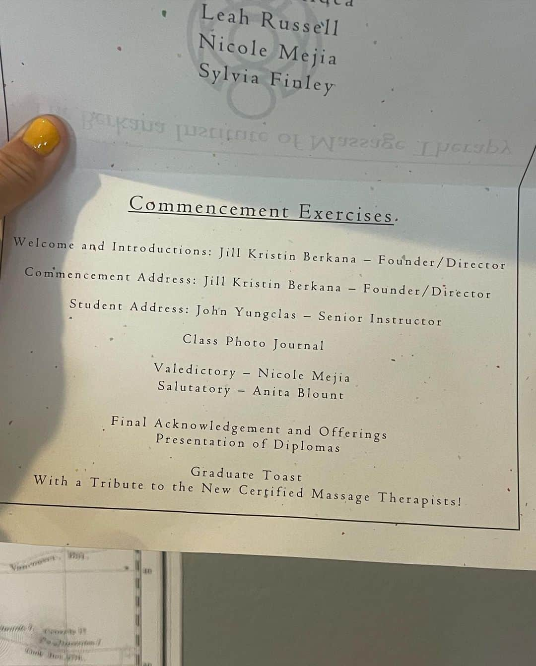 Nicole Mejiaさんのインスタグラム写真 - (Nicole MejiaInstagram)「A month late but here we go… I graduated massage school!  I have been in the fitness industry for a decade now but for the past few years, it’s felt less and less aligned. It was about this time last year that I felt the call to switch gears and use my hands and enter a more heart centered industry.  I remember getting a massage during that time and thinking to myself, “this is it.”  With massage, I could apply all of my knowledge of the body and muscular system yet do so in a completely different application. I am drawn to a more peaceful vibe these days and I appreciate how tailored a massage can be for each individual client.   Becoming a full time massage therapist involves about 20 hours of hands on time so it also frees up so much time for me to explore music and other passions.   Massage had also been a fundamental part of my self care practice and had provided so much healing on a physical and emotional level.   It was clear. I was being called.   Once I had that clarity, I started doing research and enrolled to start an accelerated program in late January.    I learned so much about myself and the art of bodywork throughout my five month journey at @berkanainstitute. Im forever grateful for my teachers, classmates, connections, and all of the body work I received during that time. Touch truly is such a healing medium and I am proud to be able to offer that to my new clients and community.   Im finishing my month off with a weekend at my mom with my sister and then heading back to Colorado to take my first steps as a licensed massage therapist.   Thank you all for the supportive messages you guys sent me while I was in school! It was cool and heart warming to hear how my decision to switch gears inspired you to do the same or resonated with a chapter in your own life journey.  I appreciate you all, Nic  Ps. Go book a massage 🙃」7月8日 2時28分 - nicole_mejia