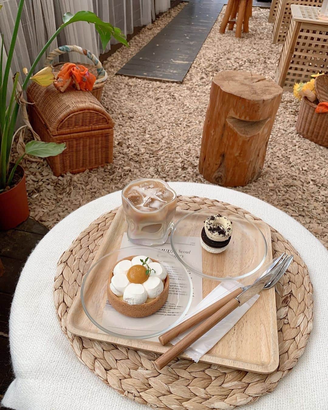松本優菜のインスタグラム：「#cafe」