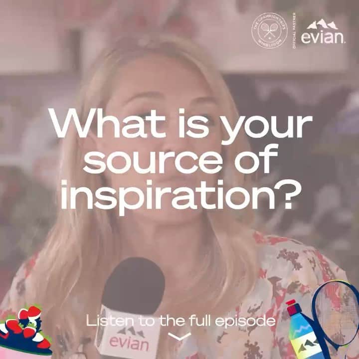 evianのインスタグラム