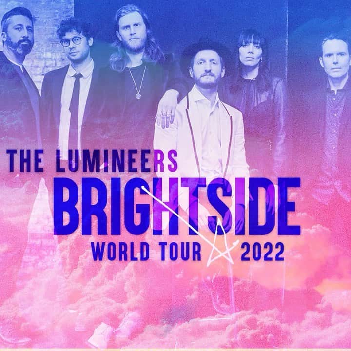 The Lumineersのインスタグラム：「Welcome back to the BRIGHTSIDE tour pt. 2! Grand Rapids we'll see ya soon ❤️  What show are you headed to? 🗺」