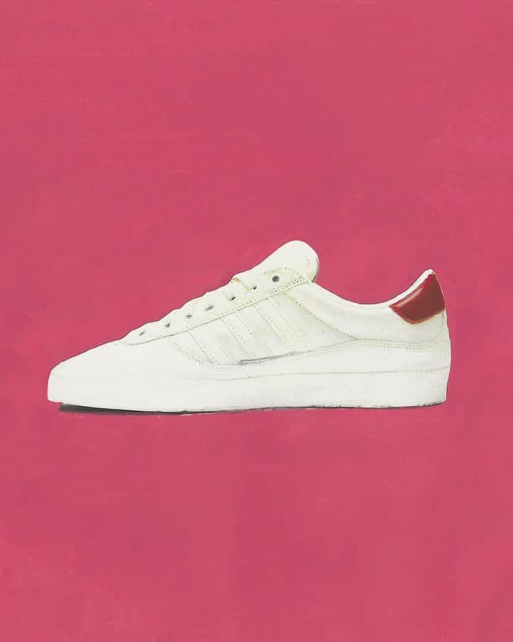 adidas Skateboardingのインスタグラム：「Introducing the Puig Indoor /// Lucas’ fifth signature model, available tomorrow July 9th in select skate shops and online at adidas.com/skateboarding  Artwork by @leon_washere  #adidasSkateboarding #LucasPuig #PuigIndoor」