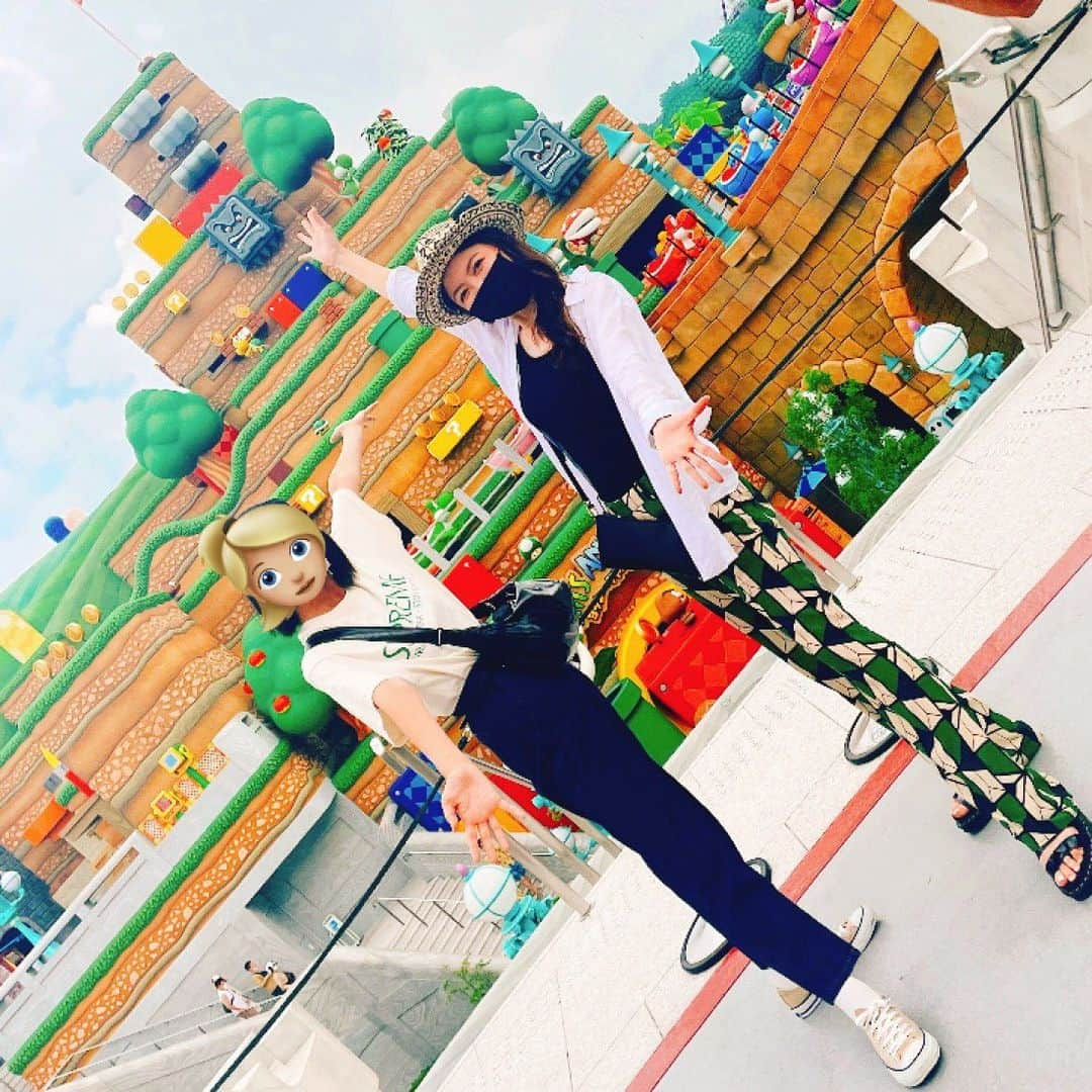 吉田千晃さんのインスタグラム写真 - (吉田千晃Instagram)「❤︎#super_nintendo_world ❤︎ #久しぶりのusj  #初めてのnintendoworld  #楽しくて #はしゃいでしまった  #ハリドリは  #両手を上げて #乗るタイプ w🎢🙌」7月9日 14時51分 - chiakiyoshida_