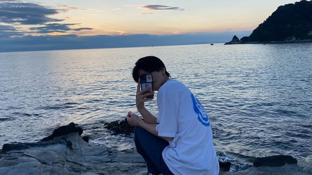 宮里ソルさんのインスタグラム写真 - (宮里ソルInstagram)「・  Sunset.🌅」7月9日 19時39分 - sol.xce