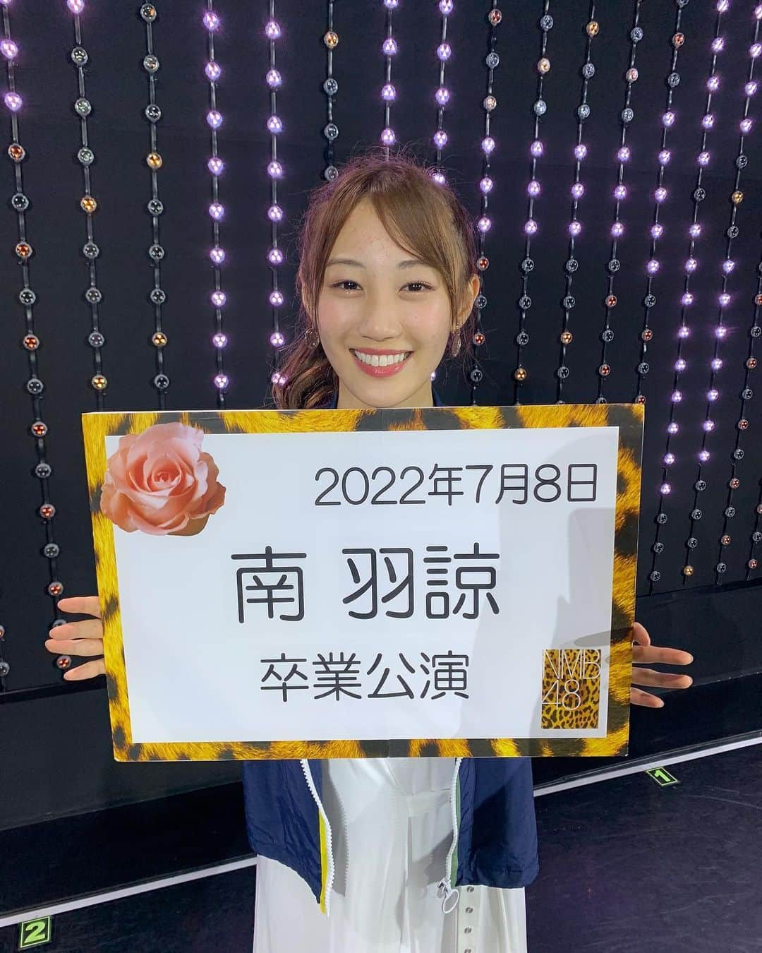 南羽諒さんのインスタグラム写真 - (南羽諒Instagram)「2022.7.8  NMB48卒業」7月9日 22時07分 - __haasa.m__