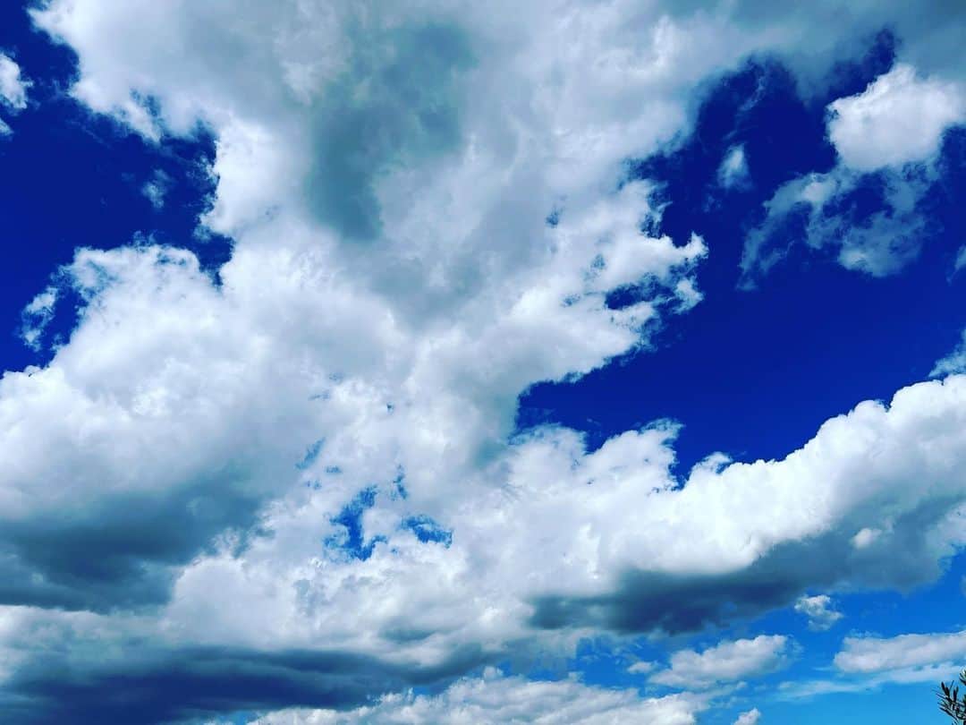 宮沢りえのインスタグラム：「東京の雲と、空。」