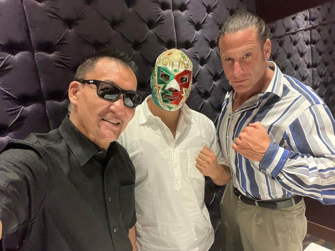 蝶野正洋のインスタグラム：「日本人、メキシコ、カナダ」