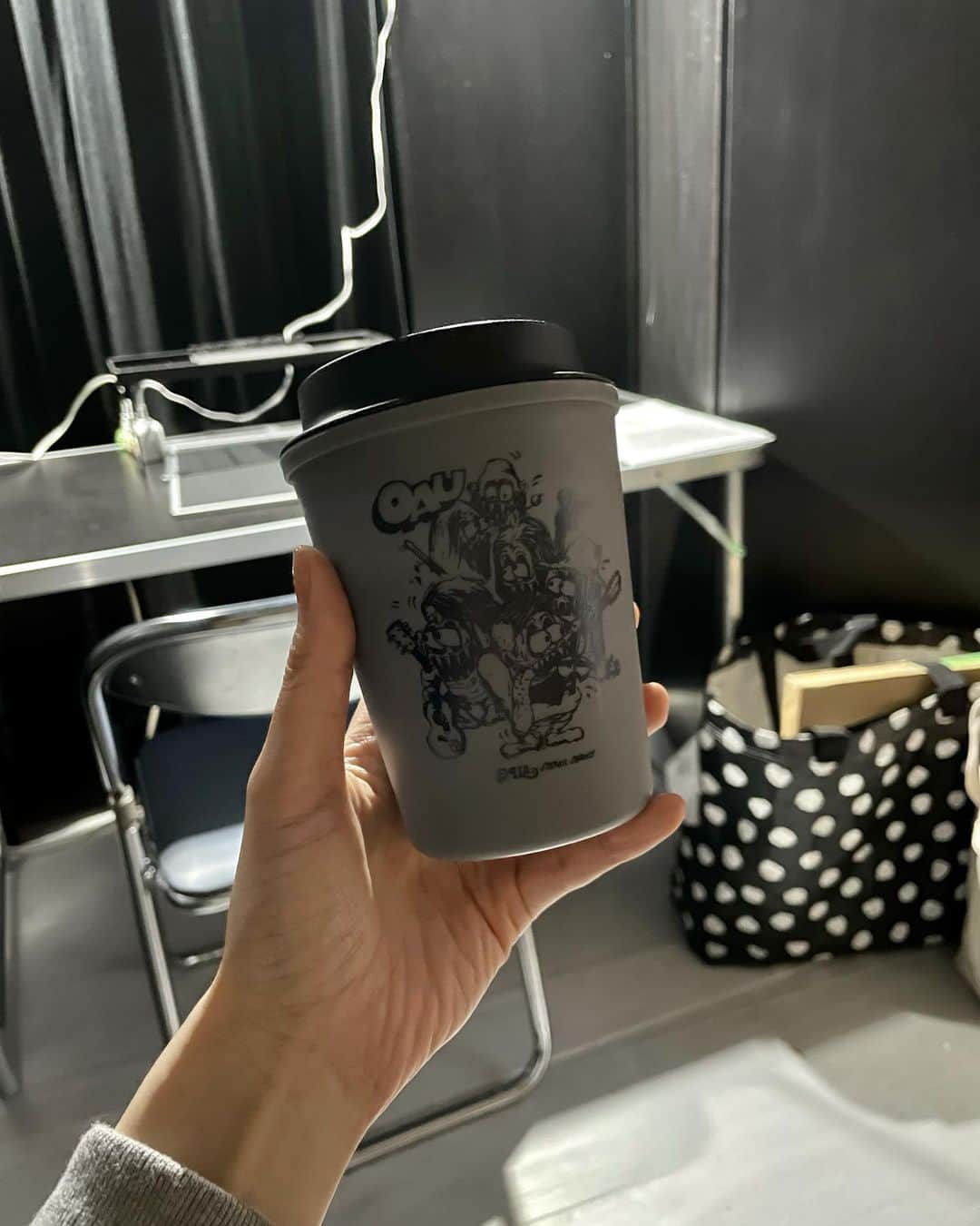 長澤まさみのインスタグラム：「マイ　タンブラー  現場からは以上です💙」