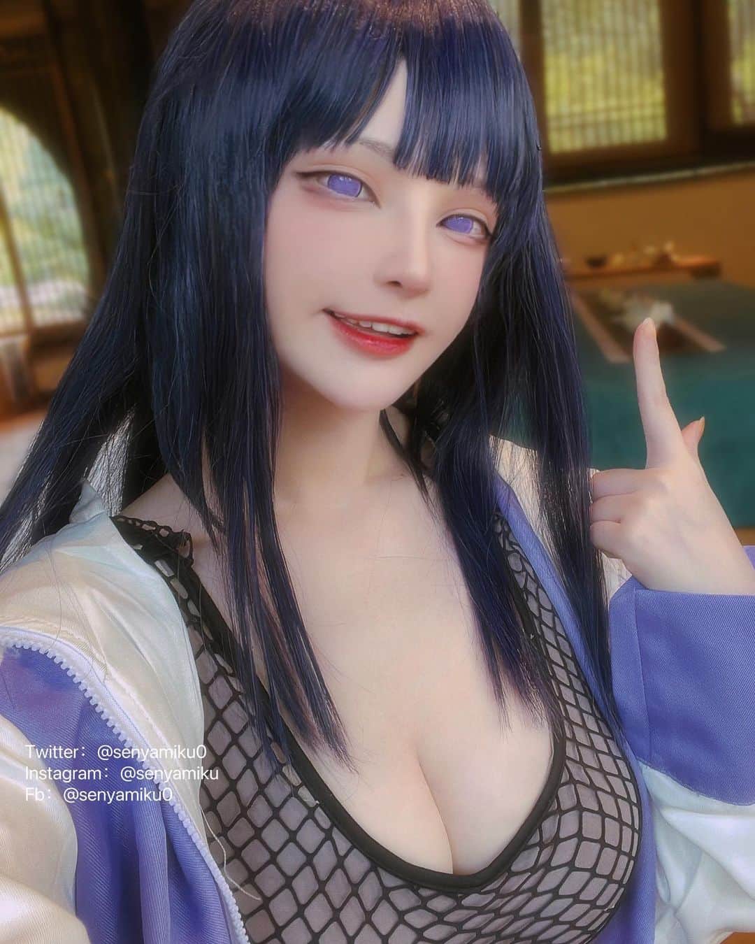 千夜未来のインスタグラム：「#naruto  Hinata 雏田大姐大」