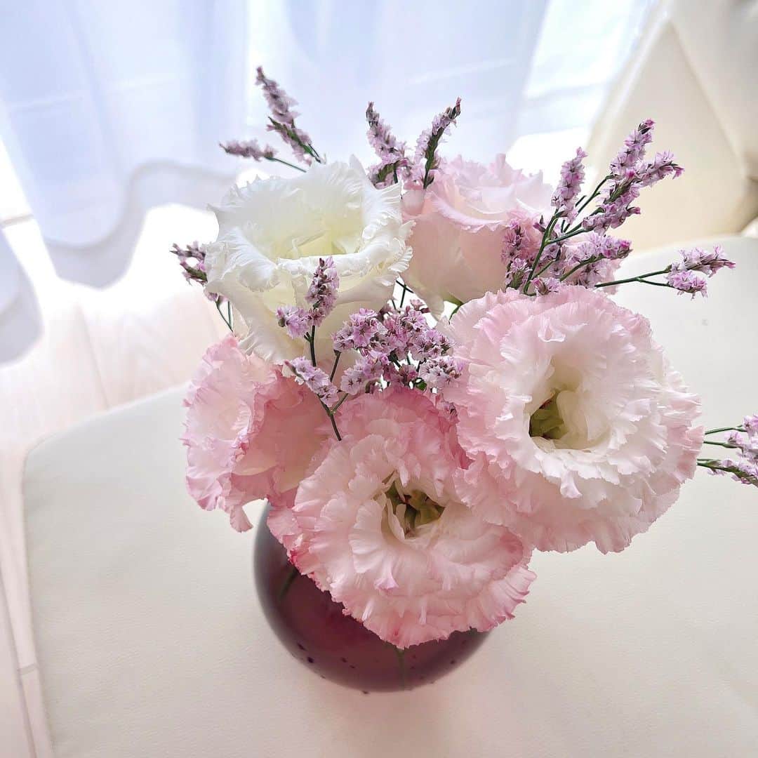 刈川くるみさんのインスタグラム写真 - (刈川くるみInstagram)「こちら我が家のいまのお花🌸😌とっても可愛らしいです」8月4日 19時28分 - kurumi_karikawa