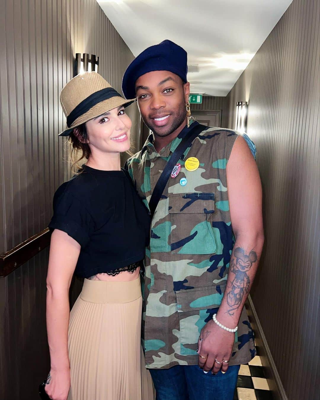 シェリル・コールのインスタグラム：「My boy is in town 😍」
