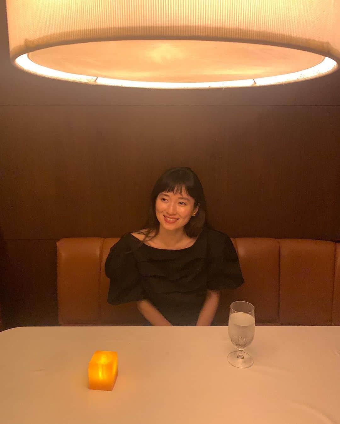 吉竹美聡のインスタグラム：「ゆっくりな夜⭐️」