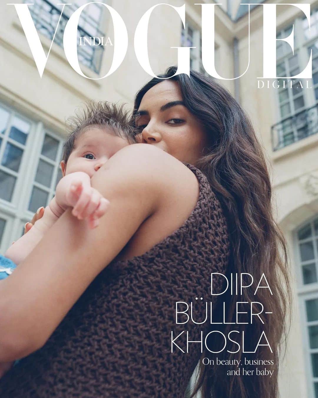 Diipa Büller-Khoslaのインスタグラム：「It comes full circle with @vogueindia. 🤎  The first Vogue cover was back in 2021 when @indewild was born (along with my Dua) and we launched in US, UK & Canada. Then for our India launch @vogueindia was again first to break the news with their exclusive story. 🇮🇳🙏🏽  Thank you to the Vogue team for your endless support to the creative Indian & Global Desi community.   Special s/o to @meghakapoor @mjadhwani & @kamathakanksha for the love & @ridburman for the photography 🤎🥰」
