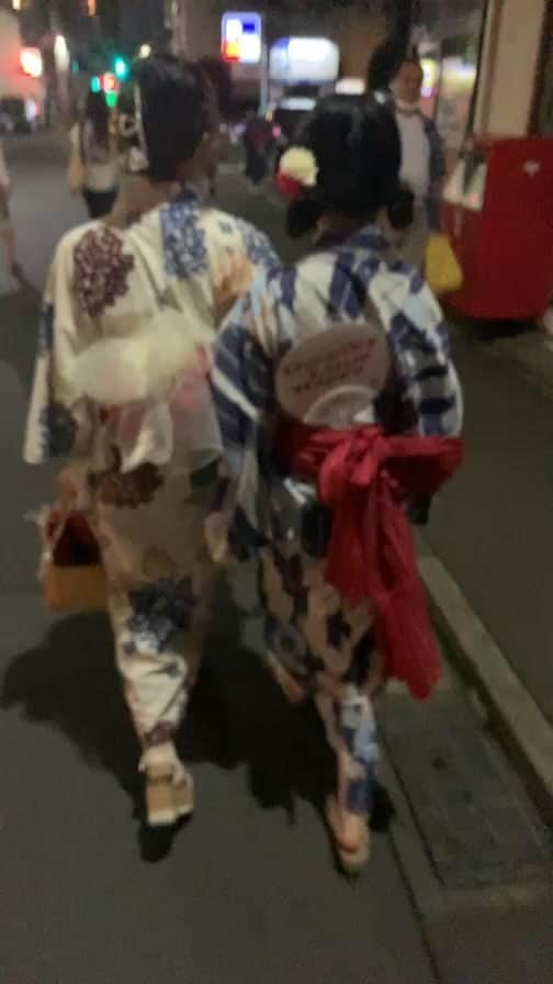 Dorothy Little Happyのインスタグラム：「2022.08.05 恋の花火大会🎇  #七夕 #花火大会」