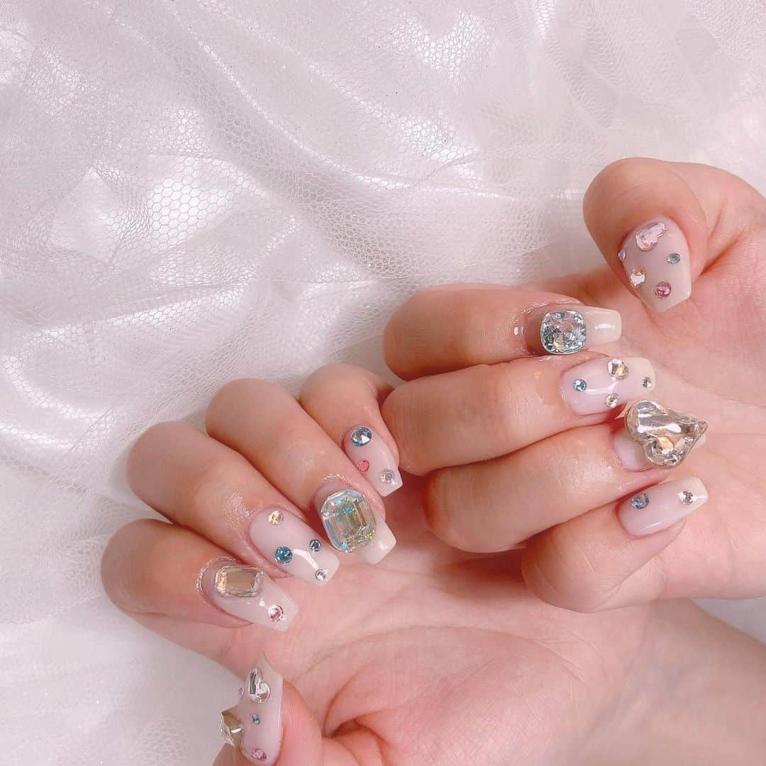 Niaのインスタグラム：「𝕟𝕖𝕨 𝕟𝕒𝕚𝕝💎✨」